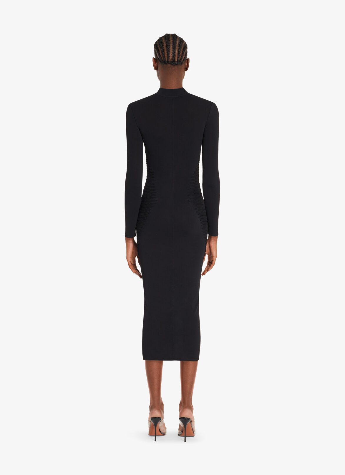 Long black dress ALAÏA BLACK LONG BLACK DRESS
